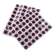 Ruijiao 96Pcs Rubber Bike Tire Patches Not Self-Adhesive Rubber Patch Motor Bicycle Bike Tyre Tire Inner Tube Puncture Rubber Patches Repair Kit